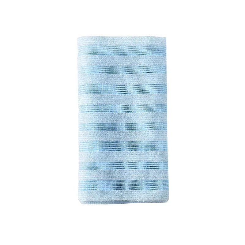 Long Bath Brush Back Scrubber 103x21cm for Shower Care-Blue / United States