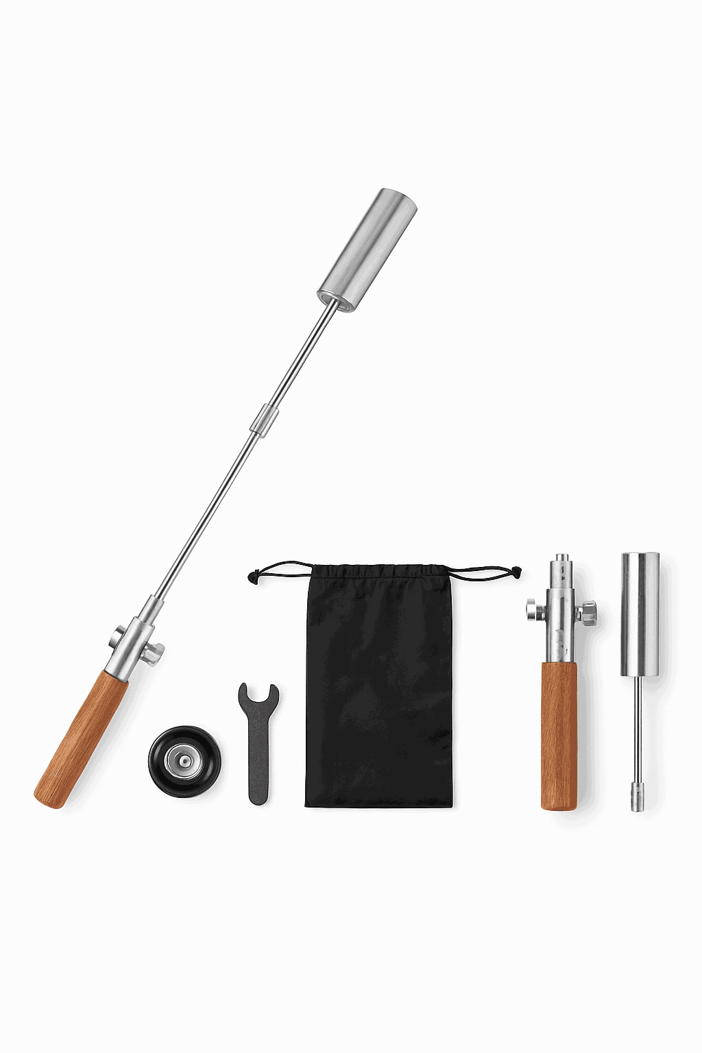 Long Handle Detachable Stainless Steel Camping Torch-WSPQ-004