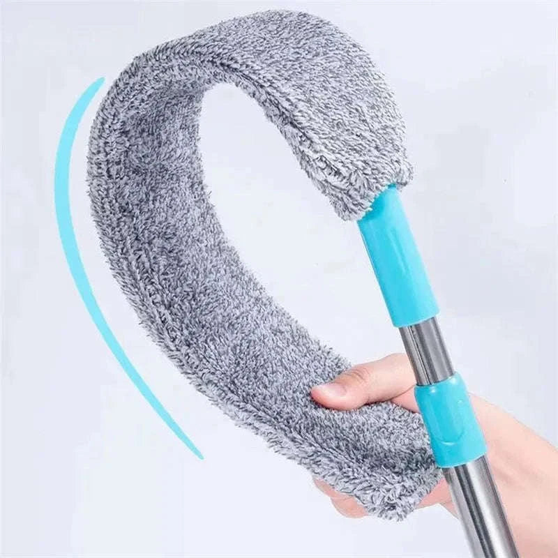 Long Handle Dust Mop Floor & Ceiling Cleaner-Mop with 2pcs cloth
