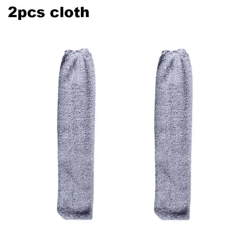 Long Handle Dust Mop Floor & Ceiling Cleaner-Mop with 2pcs cloth