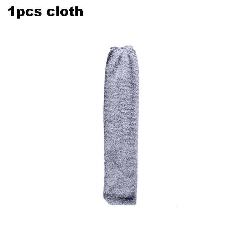 Long Handle Dust Mop for Floors, Ceilings and Tight Spaces-Mop with 2pcs cloth