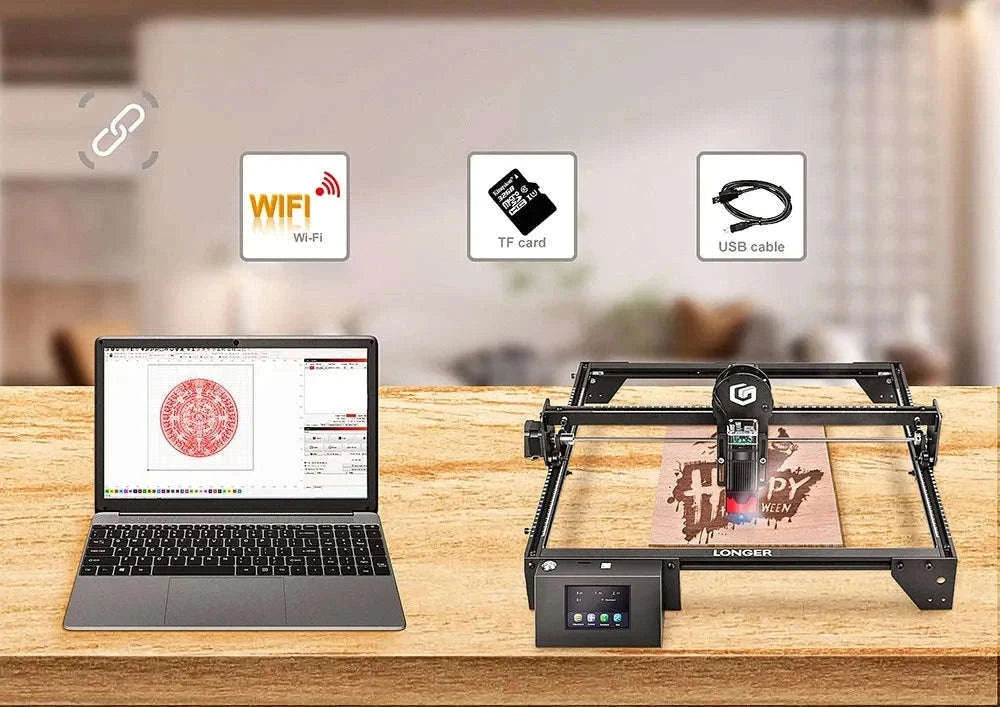 LONGER RAY5 10W Laser Engraver, 0.06mm Precision Spot-RAY5 10W / GERMANY