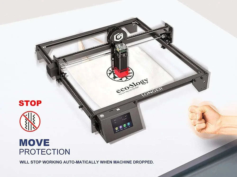 LONGER RAY5 10W Laser Engraver, 0.06mm Precision Spot-RAY5 10W / GERMANY