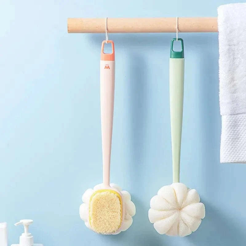 Loofah Back Scrubber with Long Handle for Easy Bath Exfoliation-yushua-fense