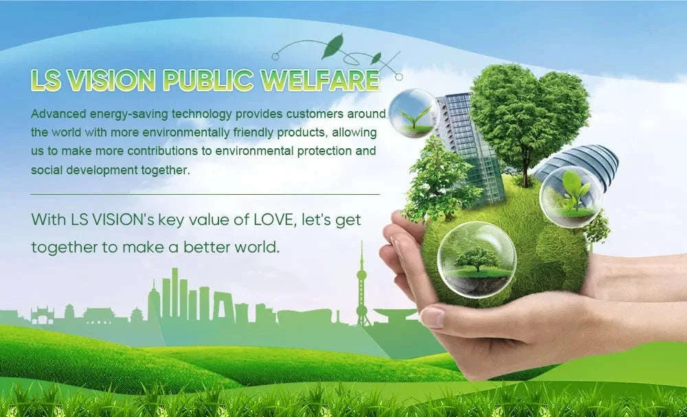 LS VISION 20MP Three‑Screen WiFi Security Camera with 10× Optical Zoom-10K 10xZoom Add 256G / EU Plug / CHINA