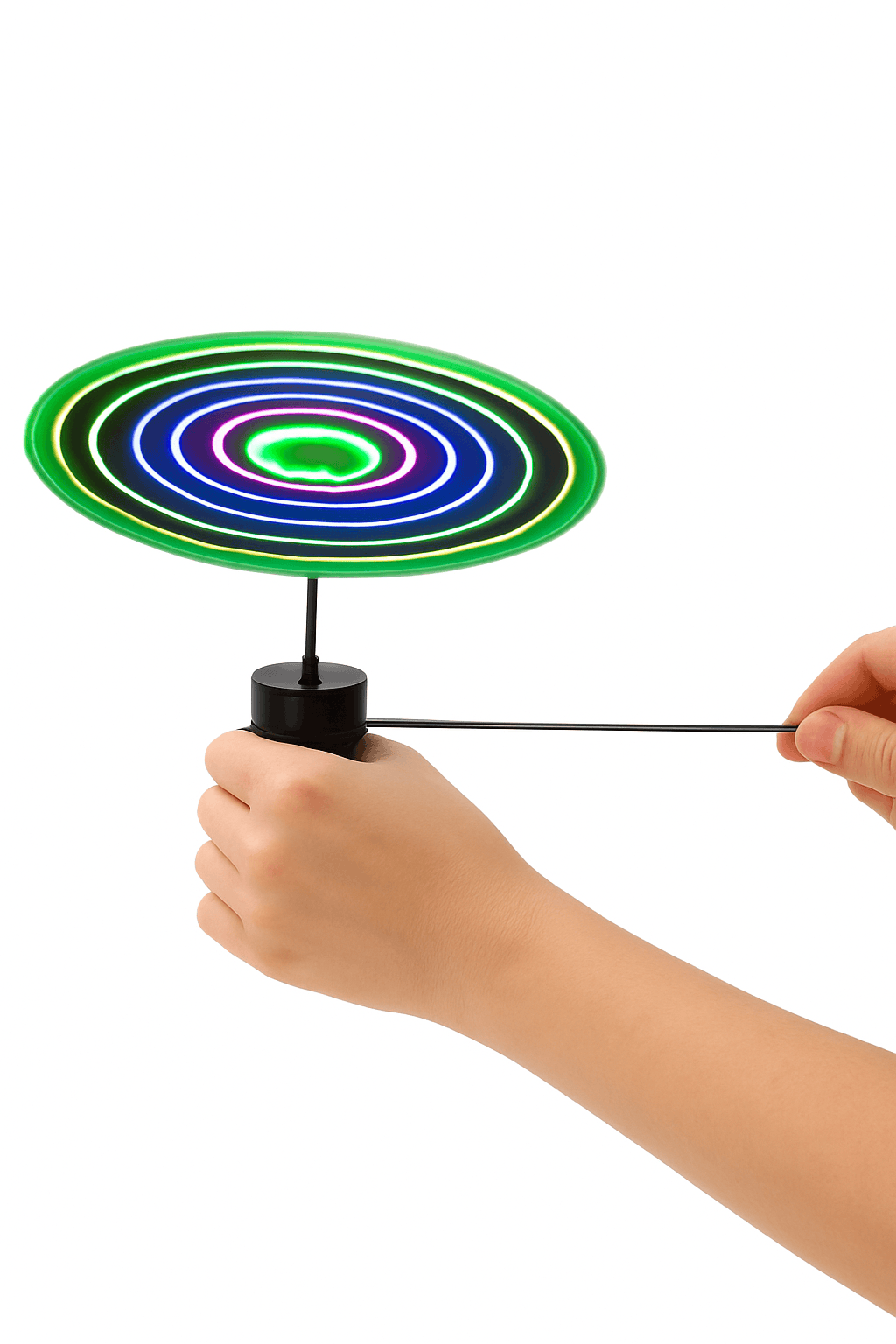 Luminous LED Flying Disc Toy for Kids Outdoor Play-1PCS random color