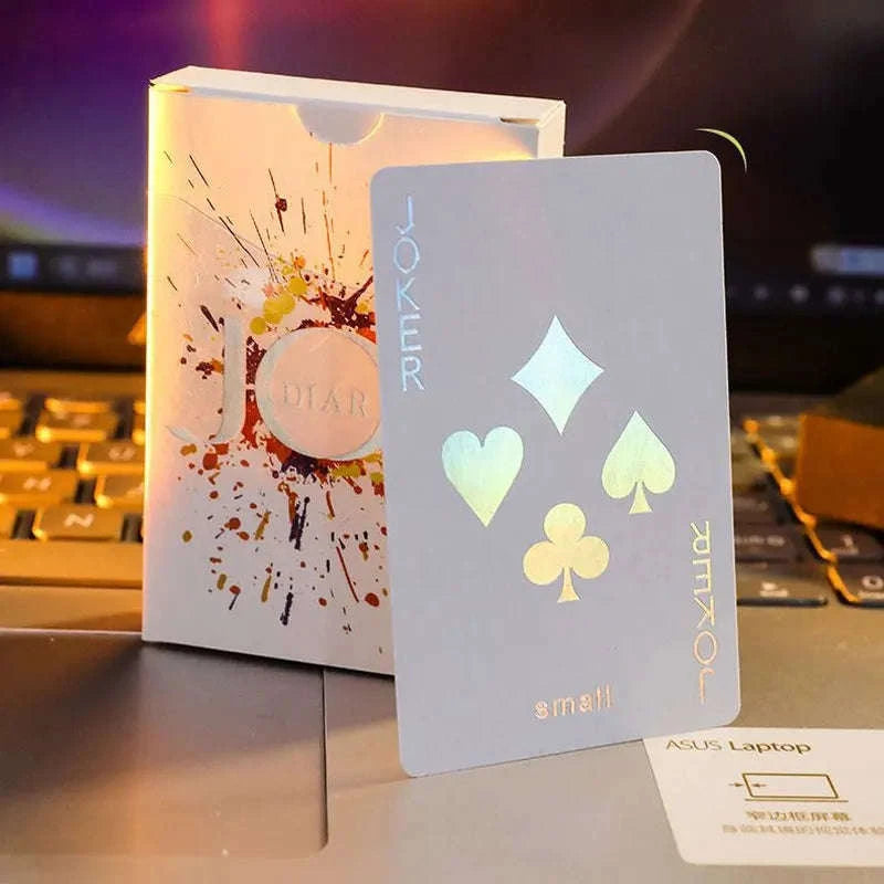Luminous Poker Card Set for Parties and Game Nights-1set
