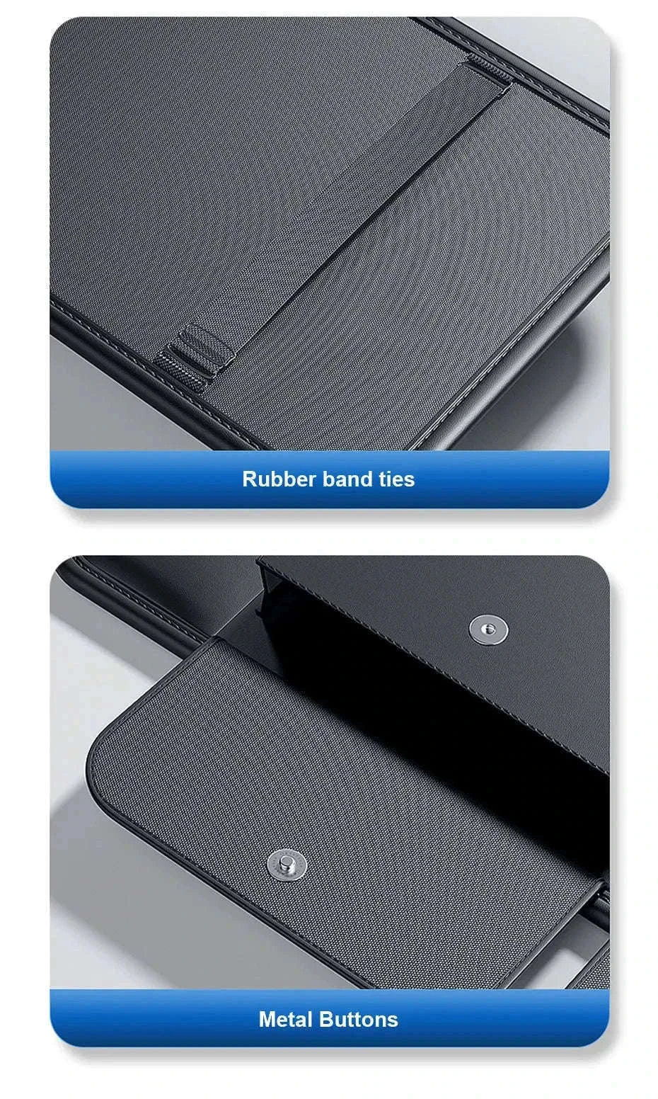 Luxury Car Sun Visor Organizer Multi-Pocket Storage Bag-1pc