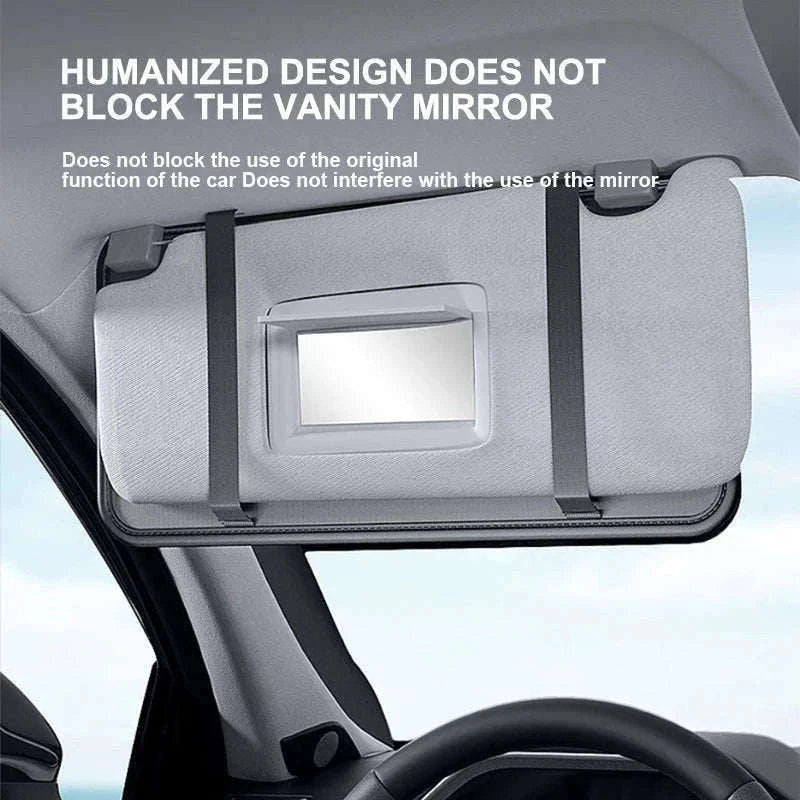 Luxury Car Sun Visor Organizer Multi-Pocket Storage Bag-1pc