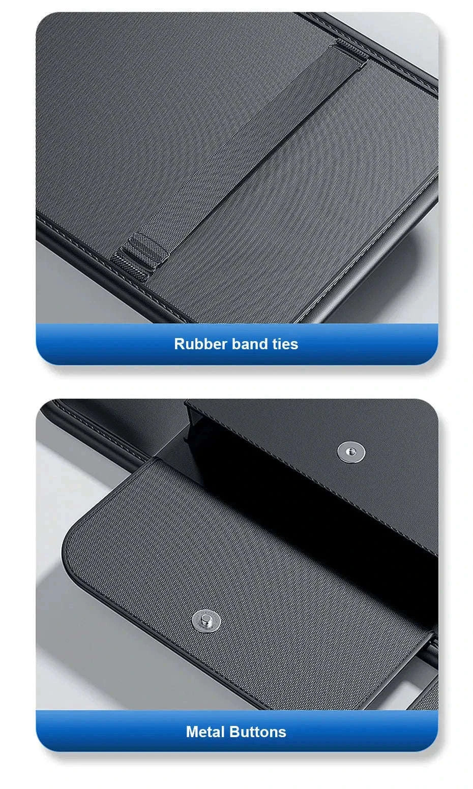 Luxury Car Sun Visor Organizer Multi-Pocket Storage Bag-1pc