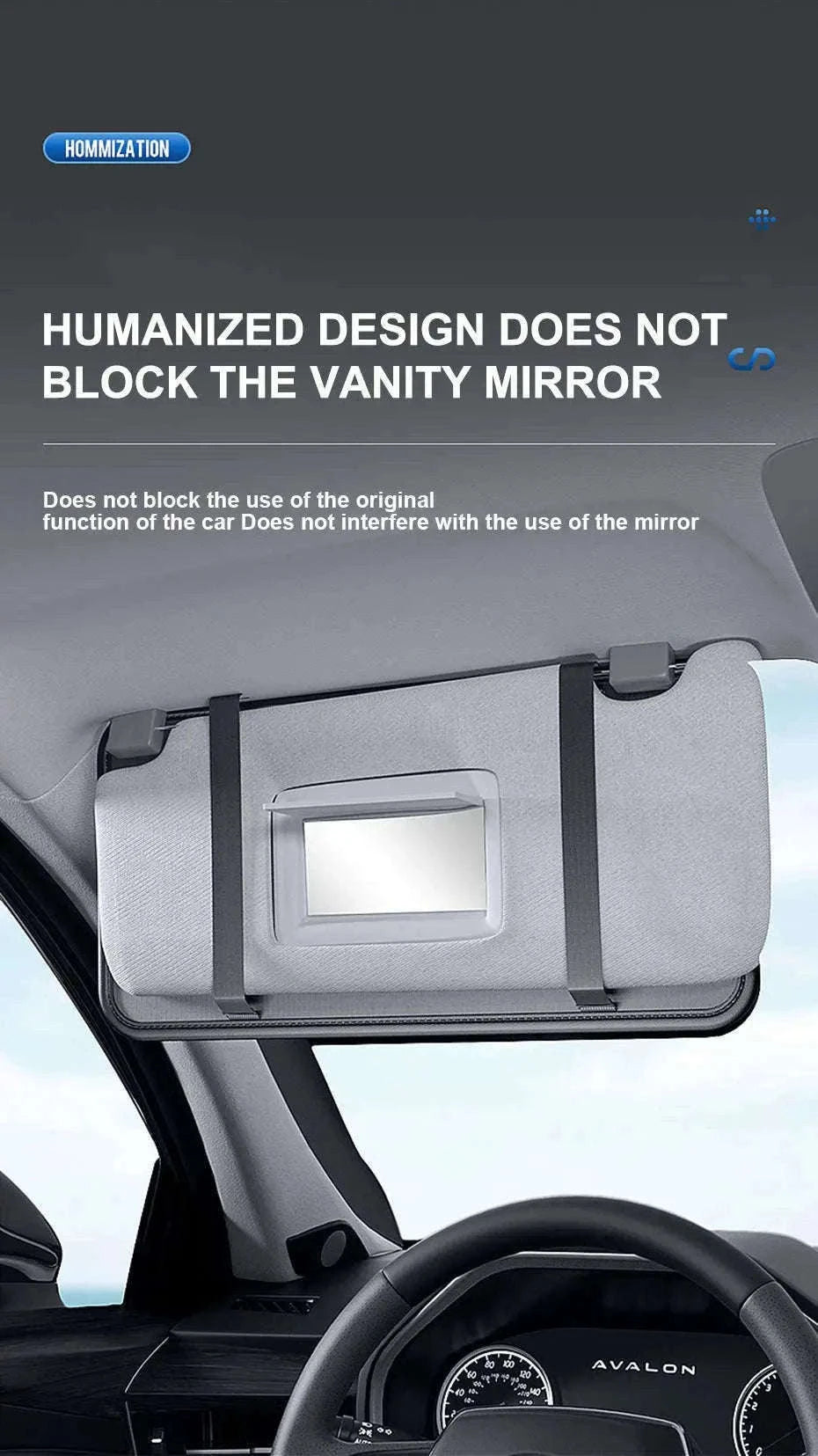 Luxury Car Sun Visor Organizer Multi-Pocket Storage Bag-1pc