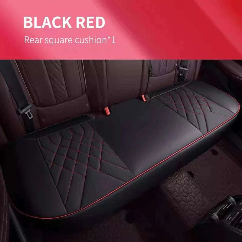 Luxury Full-Wrapped Car Seat Cover-gray rear x1