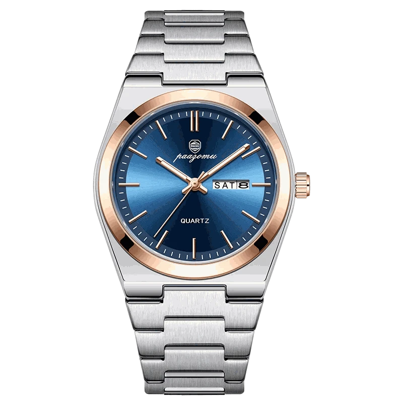 Luxury Sport Quartz Watch for Men-Gold Gold
