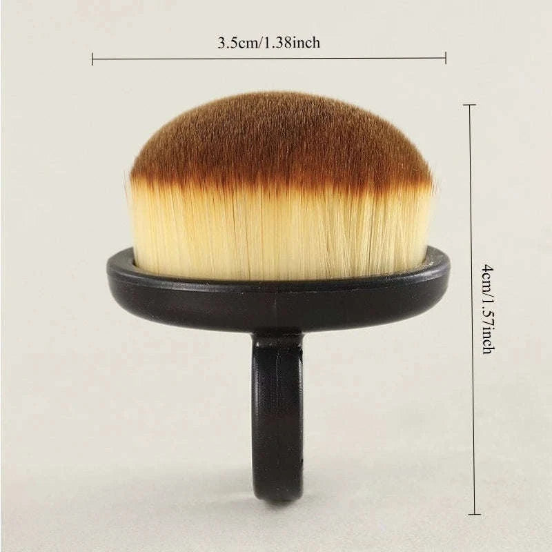Lymphatic Facial Brush for Gua Sha Eye, Neck & Deep Clean-Dark Khaki / United States