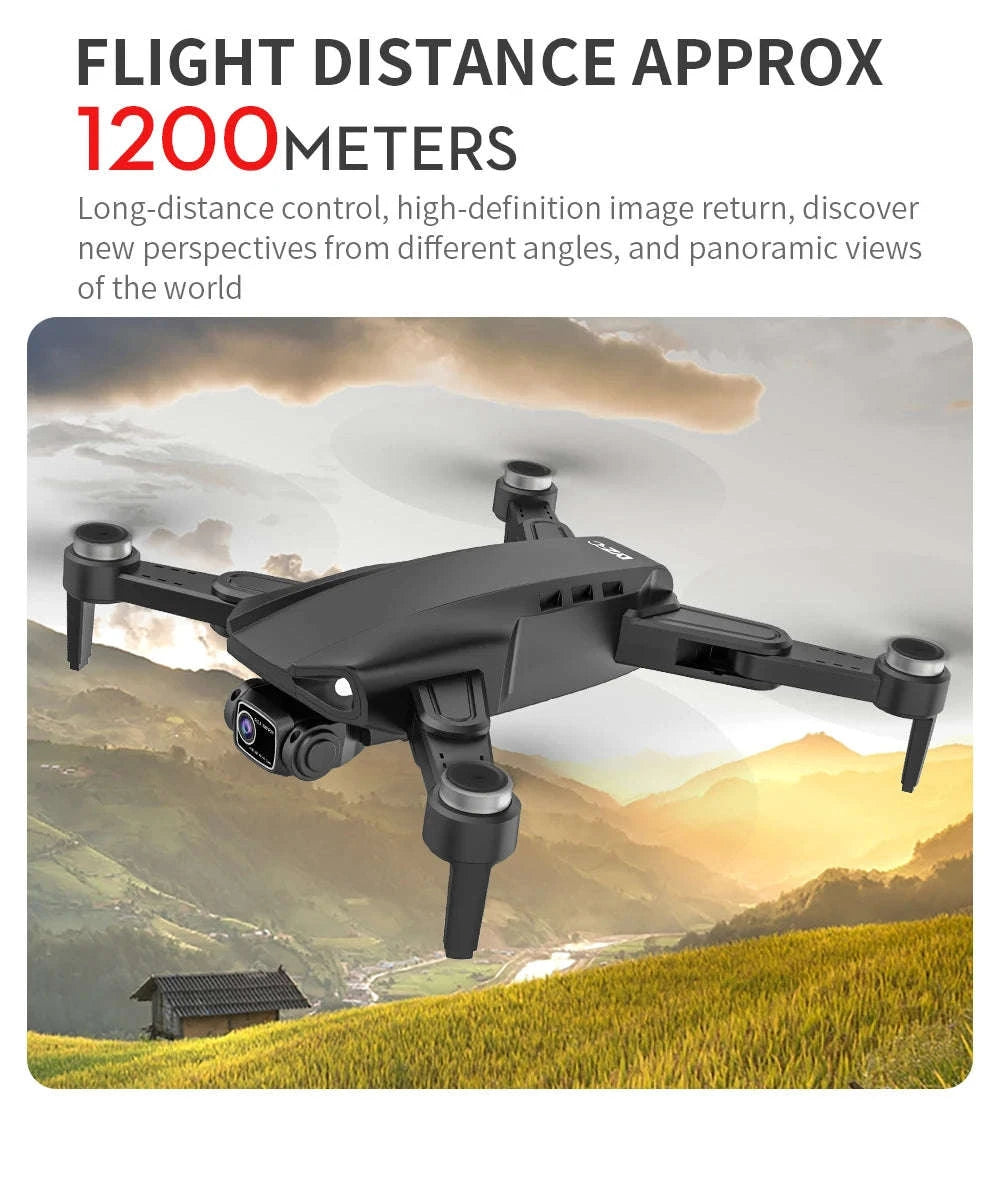 LYZRC L900 PRO SE Brushless GPS 4K Drone-SE Black 2 BATT FB