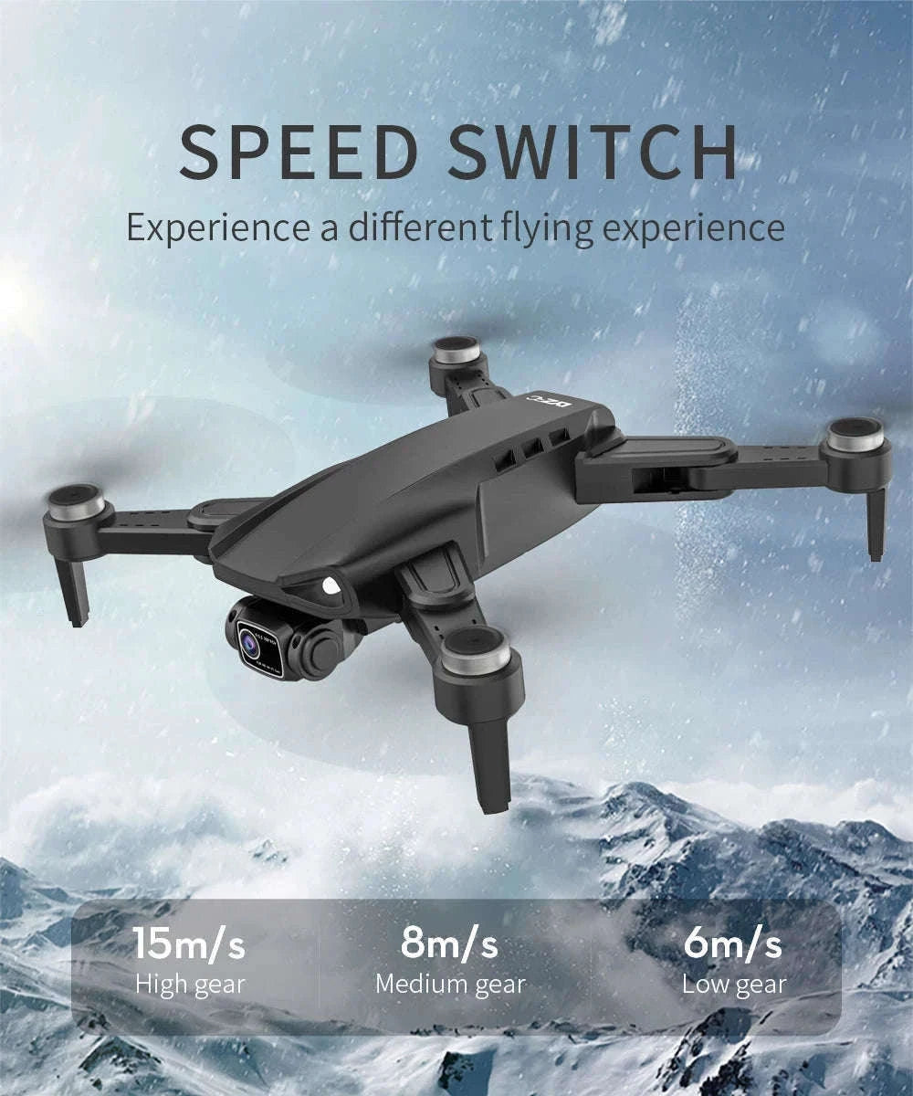 LYZRC L900 PRO SE GPS 4K Brushless Foldable Drone-SE Black 2 BATT FB
