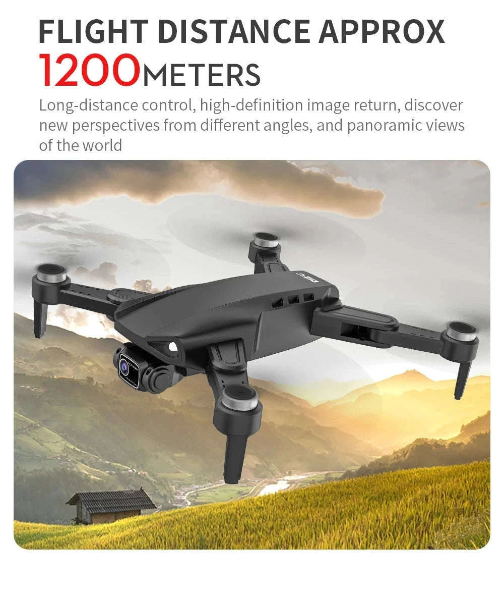 LYZRC L900 PRO SE GPS 4K Brushless Foldable Drone-SE Black 2 BATT FB