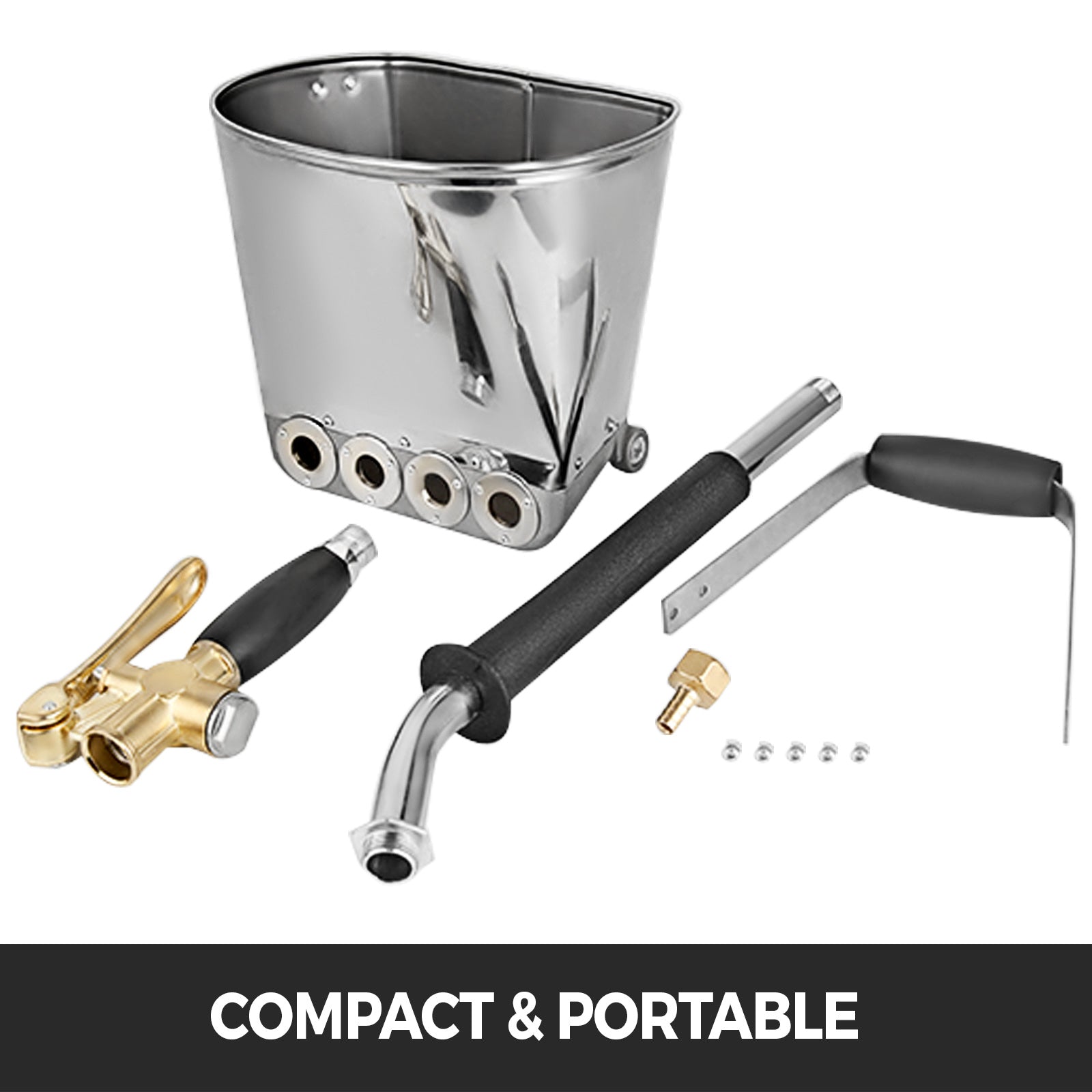 Cement Mortar Sprayer Hopper Gun for Walls and Ceilings