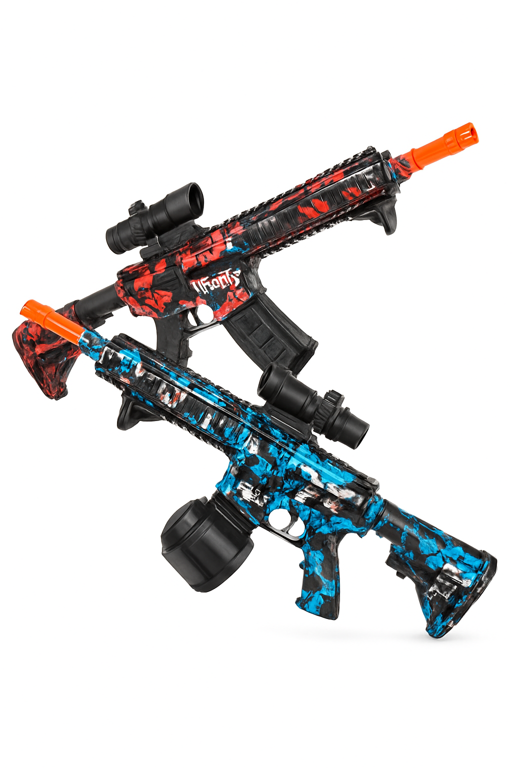 M416 Gel Ball Blaster with Dual Magazines and Safety Gear