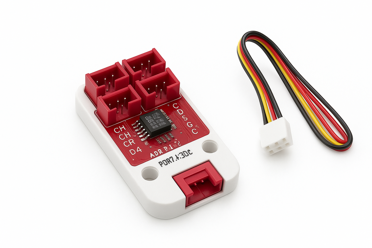 M5Stack PaHub ufficiale v2.1 Unità I2C hub 1 a 6 espansione con DIP Switch Multiplexer Kit di sviluppo IoT (PCA9548AP)