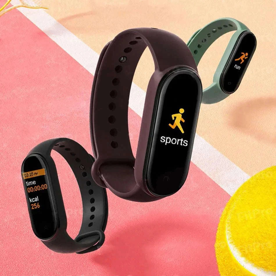 M6 Fitness Smart Watch for Activity, Sleep and Daily Alerts-black