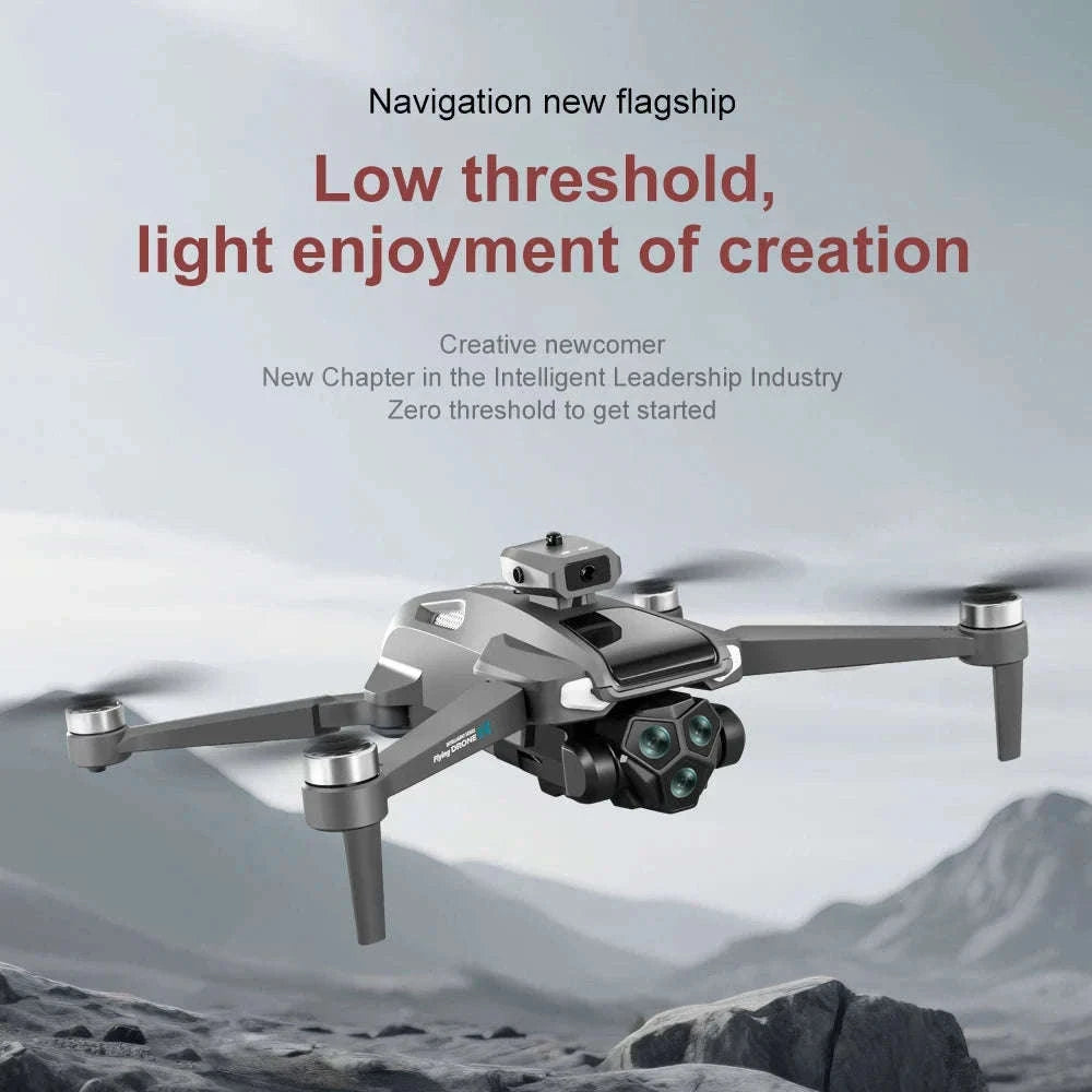 M66 Drone Folding Camera Quadcopter-M66-Grey