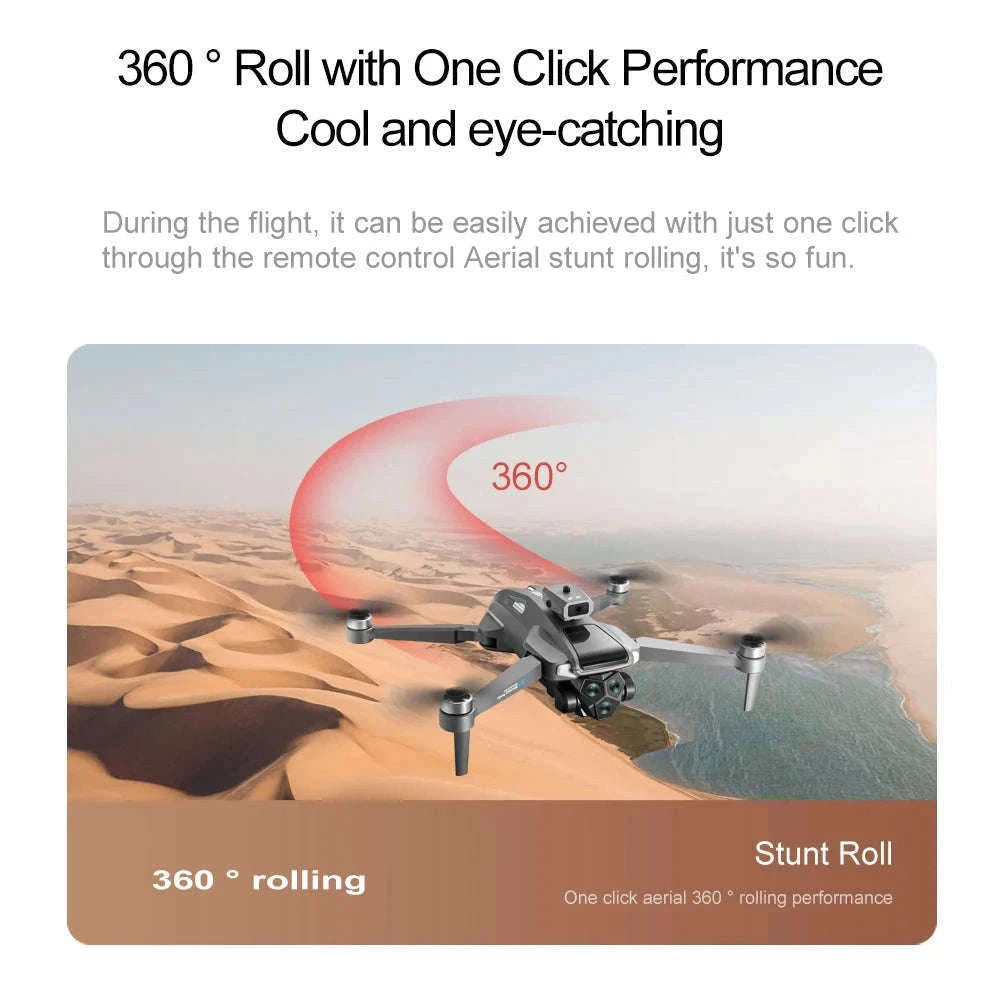 M66 Drone Folding Camera Quadcopter-M66-Grey