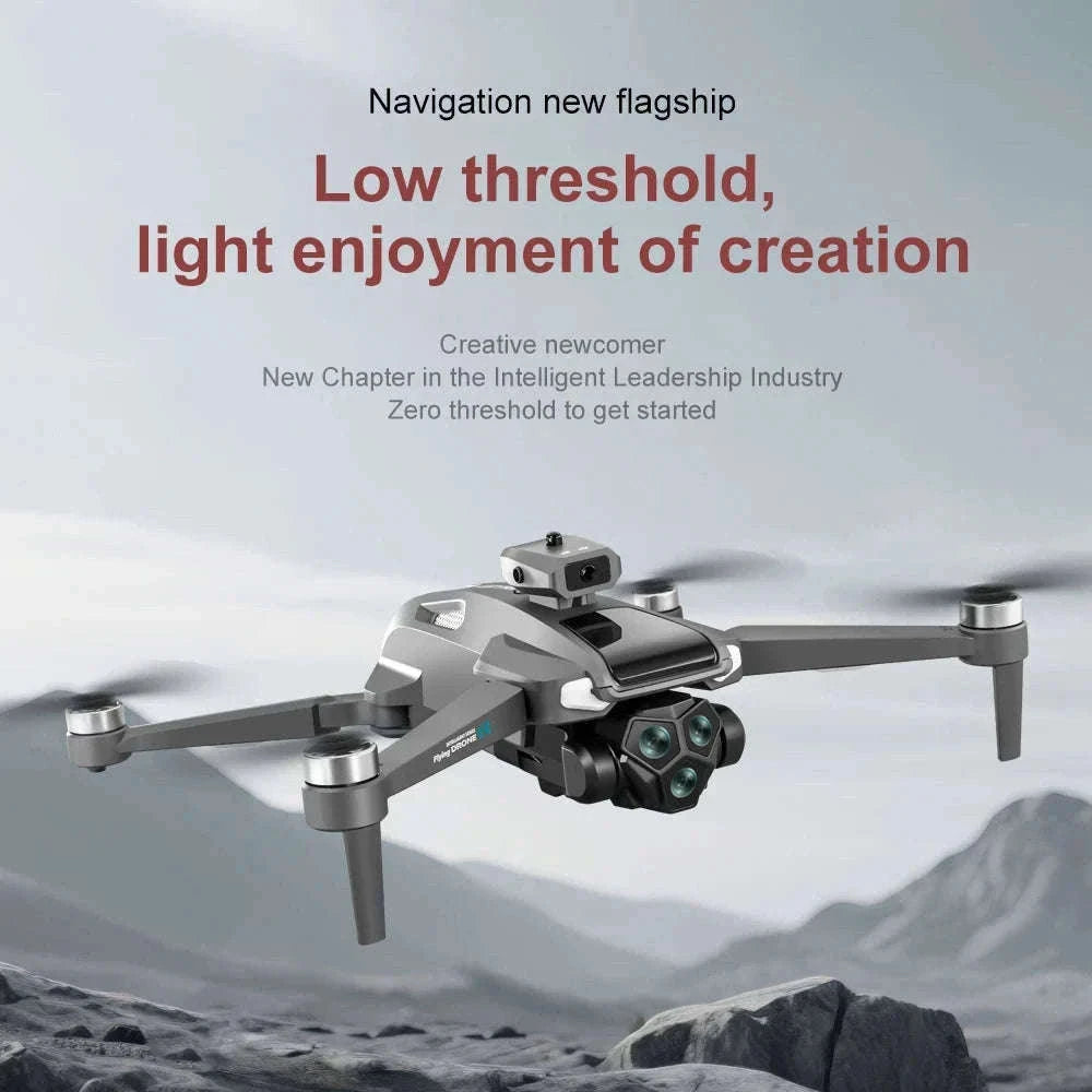 M66 Drone Folding Camera Quadcopter-M66-Grey