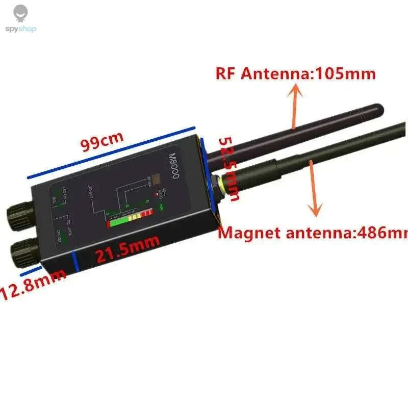 M8000 RF Bug Detector – Professional Anti-Signal Privacy Scanner-Default Title
