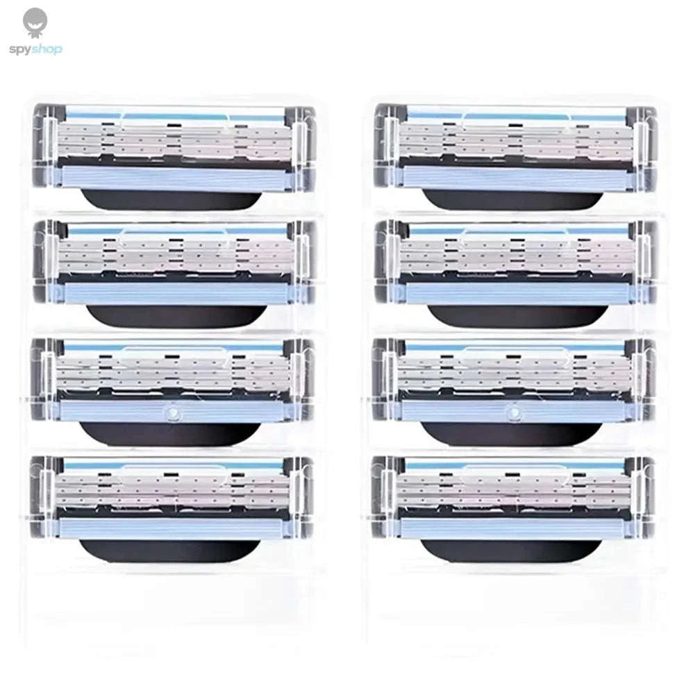 Mach 3 Razor Blade Replacement Heads – Smooth, Comfortable Shaving Performance-12PCS