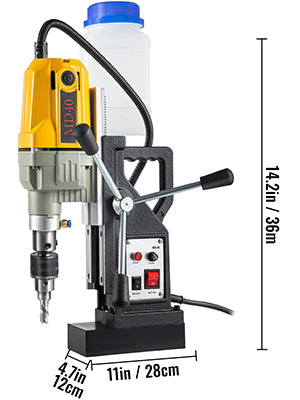 Magnetická vrtačka 1100W s podstavcem 12000N a kapacitou 40 mm