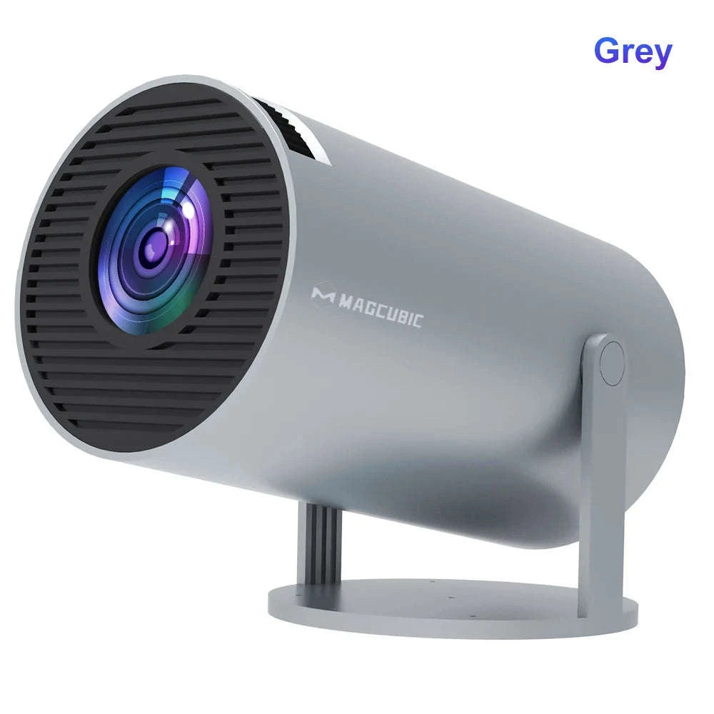 MAGCUBIC HY300 PRO 8K Android Projector-HY300 Pro-White / AU Plug