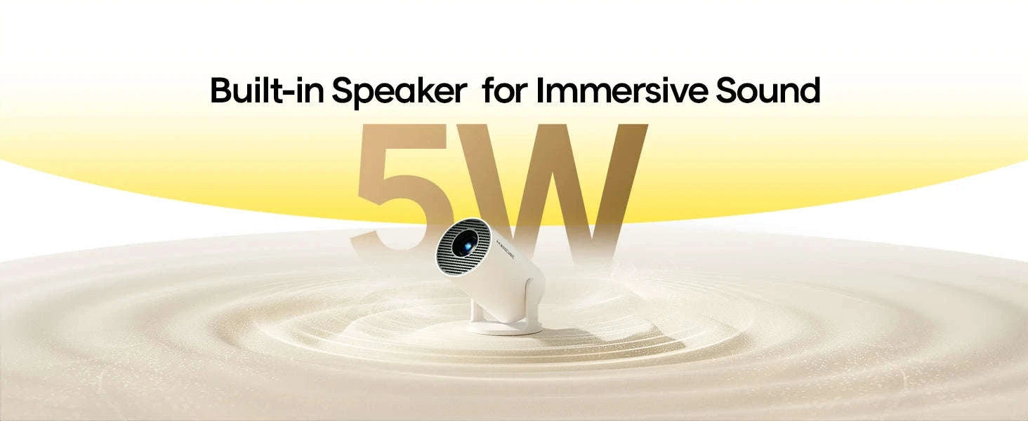 Magcubic HY300 Pro Portable 4K Projector with Android 11-HY300-Grey / EU Plug / france
