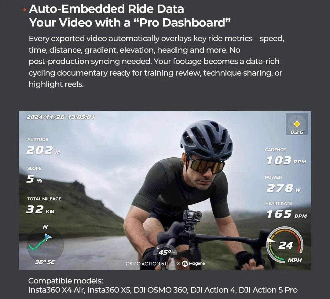 Magene C606V2 GPS Bike Computer with 2.8" Touchscreen Navigation-C606V2 / United States