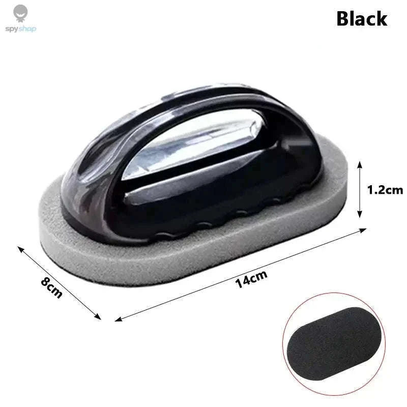 Magic Emery Sponge Brush for Fast Deep Cleaning-Black