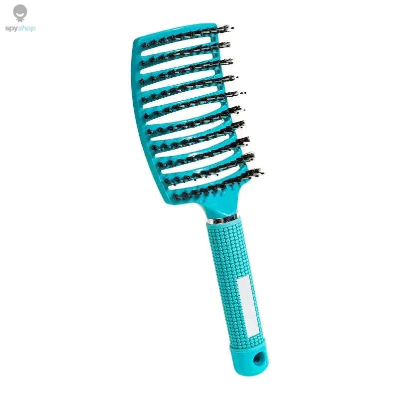 Magic Scalp Massage Hair Brush – Gentle Detangling & Invigorating Scalp Care-All Blue