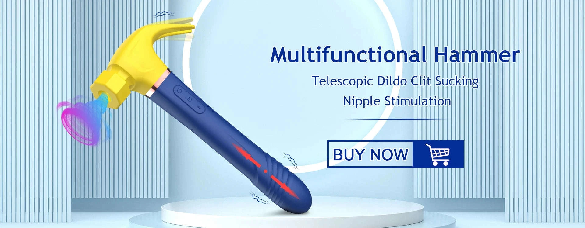 Magic Wand Vibrator-purple