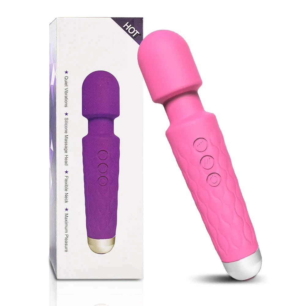 Magic Wand Vibrator-purple