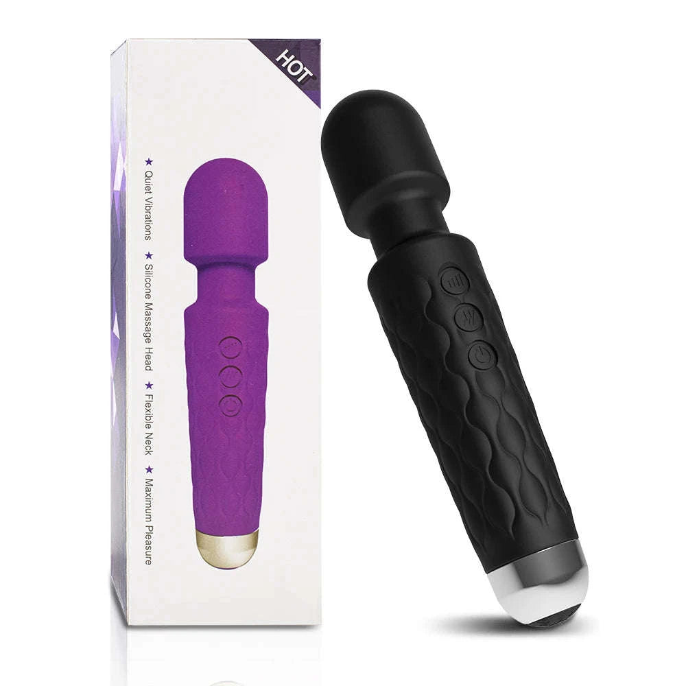 Magic Wand Vibrator-purple