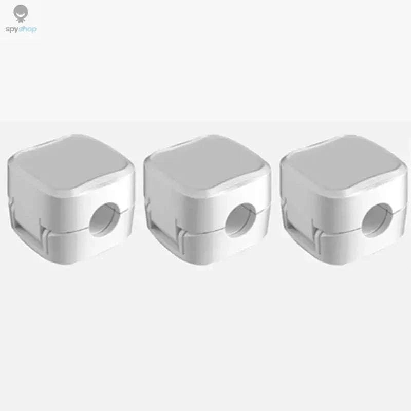 Magnetic Cable Organizer Clips – Easy Desk Management 6‑Pack-6 Pcs Black