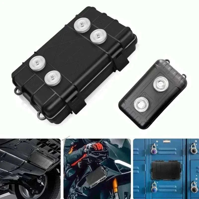 Magnetic Car Key Box Waterproof Hidden Under Vehicle Storage Case-L