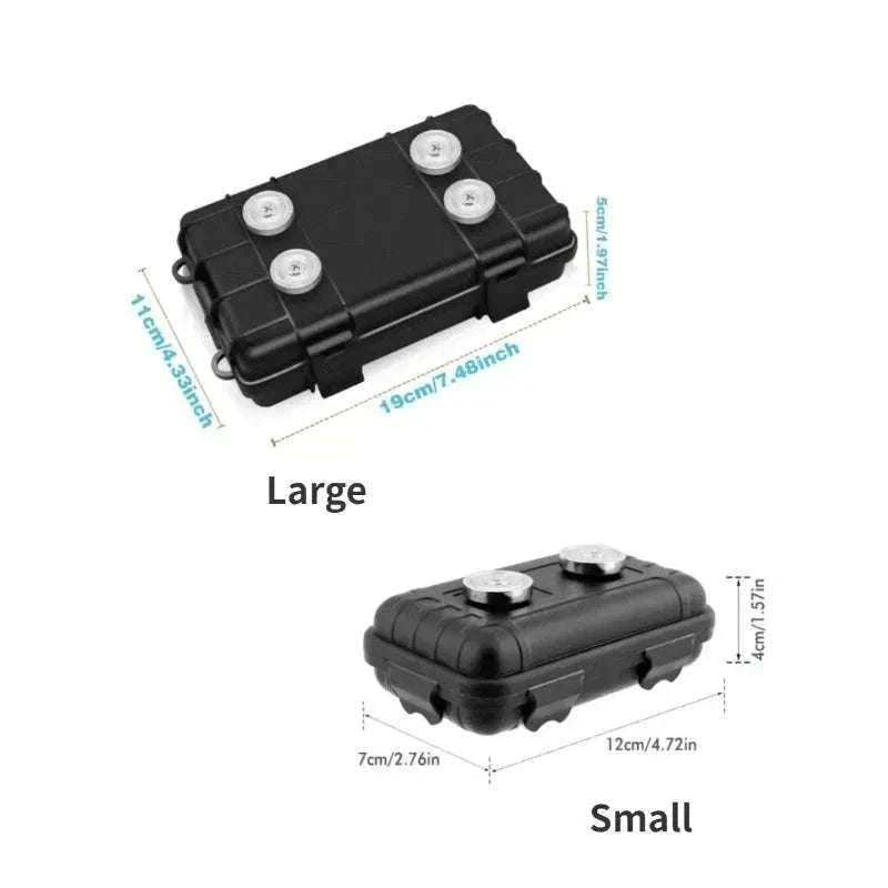 Magnetic Car Key Box Waterproof Hidden Under Vehicle Storage Case-L