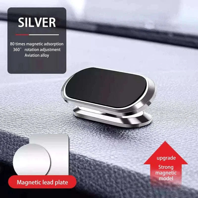 Magnetic Car Phone Holder 360-Degree Rotation-Black
