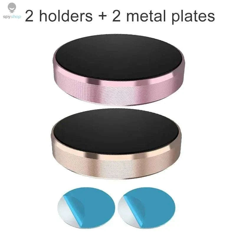 Magnetic Car Phone Holder with Strong Grip and 360° Option-2pcs Black