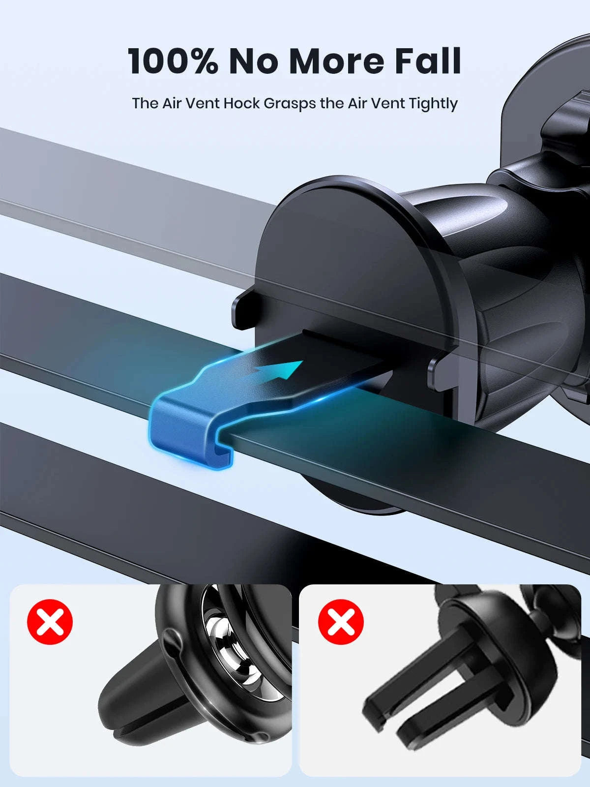 Magnetic Car Phone Mount for Air Vent-For Air Vent