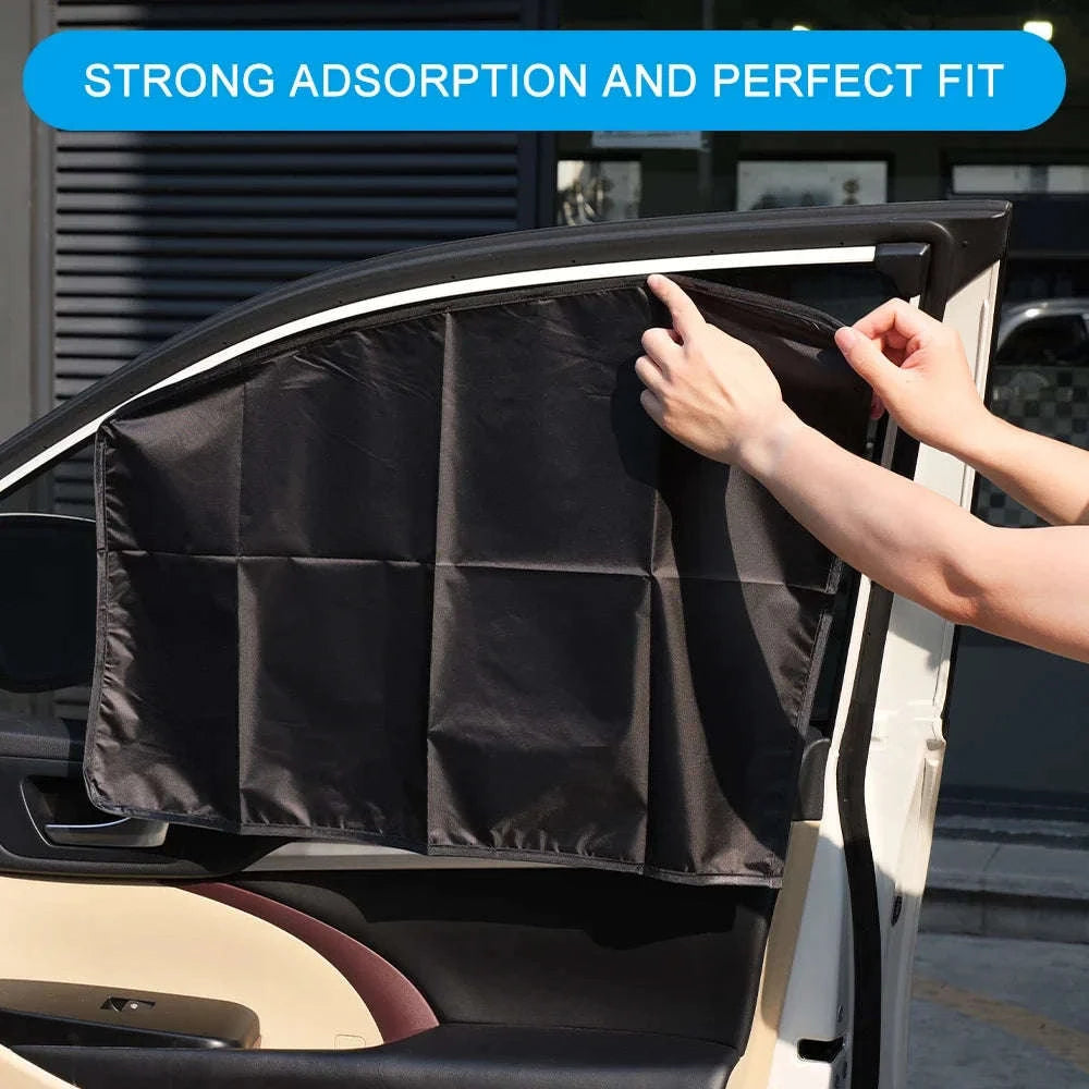 Magnetic Car Sunshade UV Protection Curtain-1Pcs Rear Window