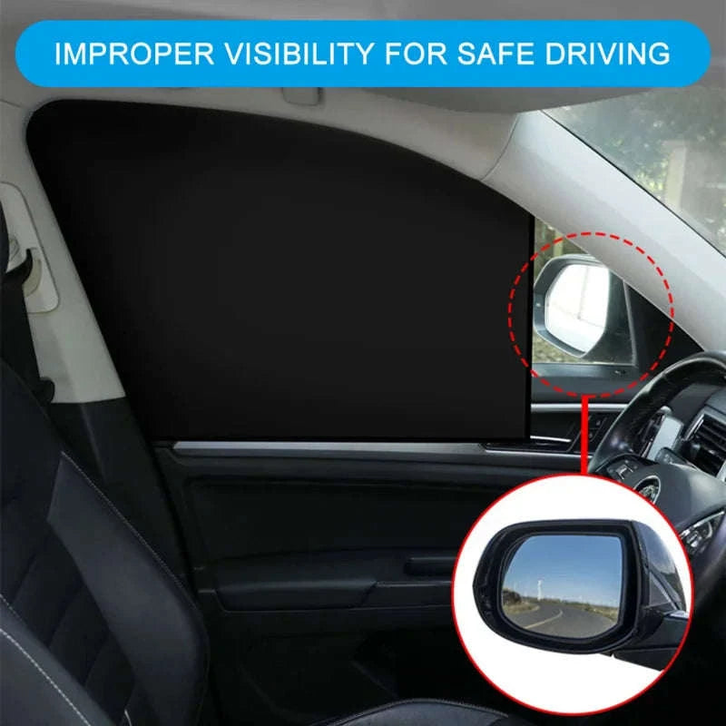 Magnetic Car Sunshade UV Protection Curtain-1Pcs Rear Window