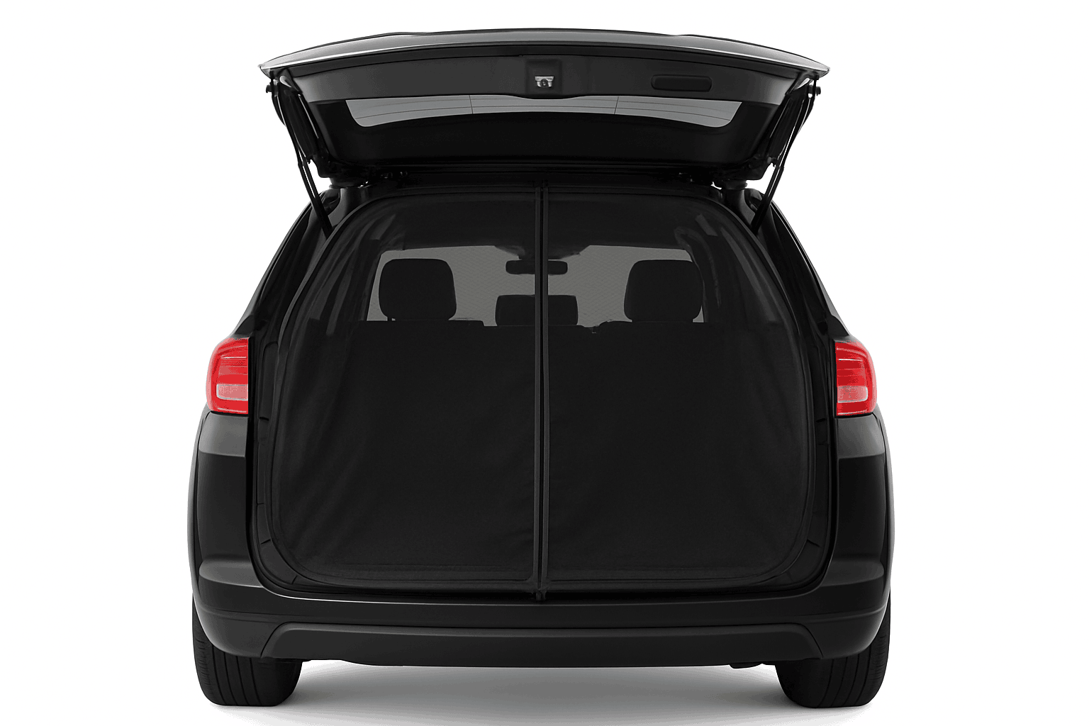 Magnetic Car Trunk Mosquito Screen for Small to Mid-Size SUVs-Black