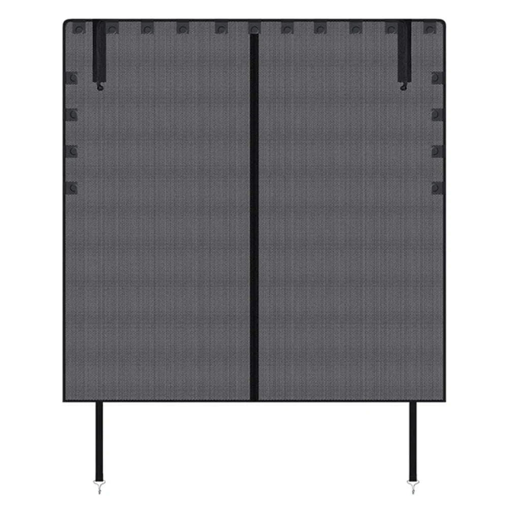 Magnetic Car Trunk Mosquito Screen for Small to Mid-Size SUVs-Black