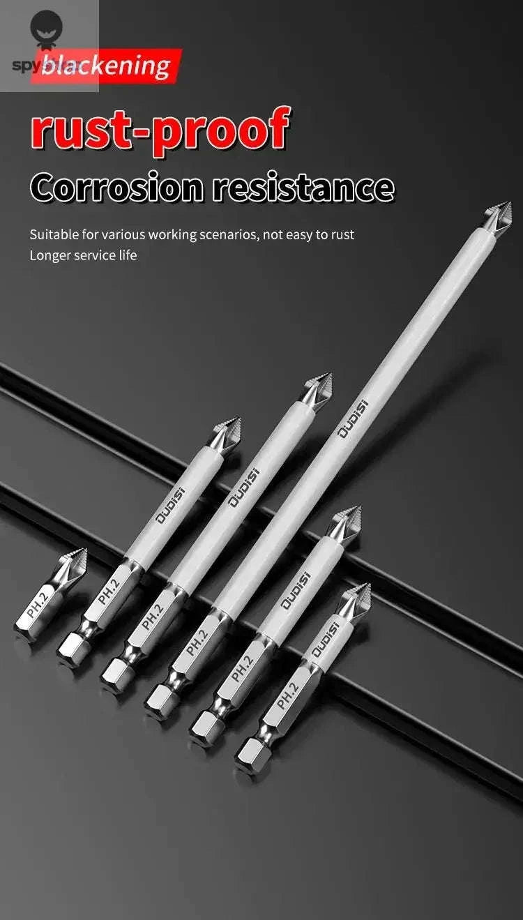 Magnetic Cross Screwdriver Bit Set – Durable S2 Steel Precision Bits-6Pcs